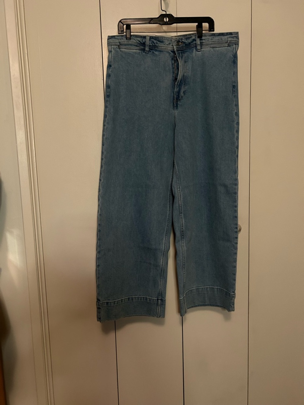 Everlane Wide-Leg Mariner High Waist Jeans